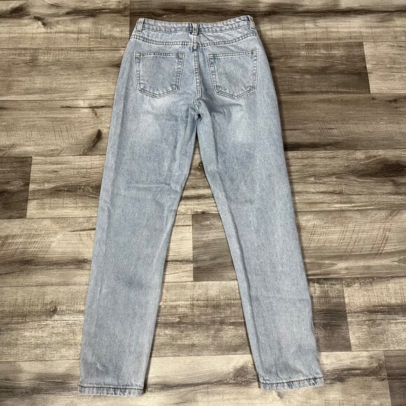 Princess Polly High Rise Denim Skinny Jeans Light Wash Women’s Size 2 - Picture 2 of 10